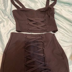 Guess two piece sexy setup!